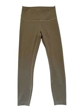 Lululemon Align High Rise Leggings Womens Size 6 Olive Green Yoga Pants